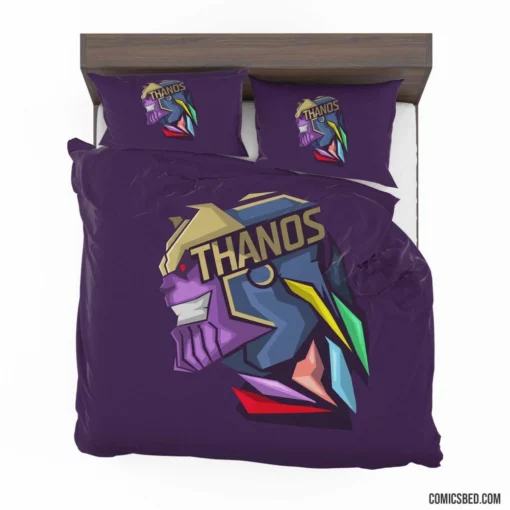 Thanos Cosmic Conqueror Comic Bedding Set 1