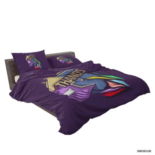 Thanos Cosmic Conqueror Comic Bedding Set 2