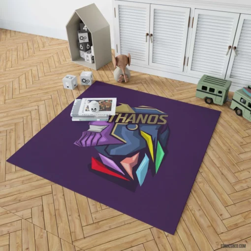 Thanos Cosmic Conqueror Comic Rug 1