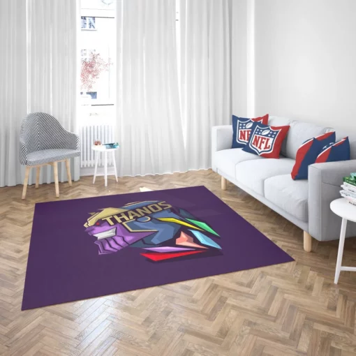 Thanos Cosmic Conqueror Comic Rug 2