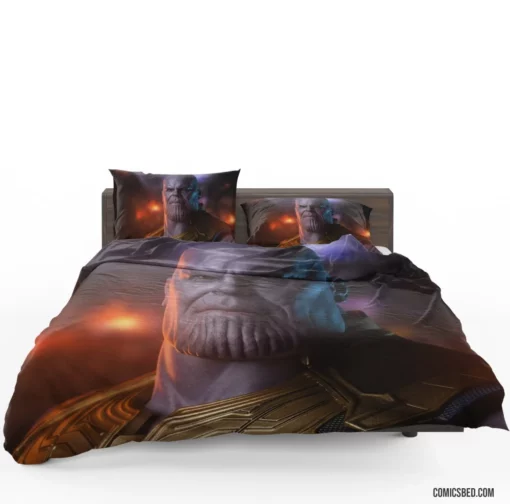 Thanos Figurine Marvel Titan Comic Bedding Set