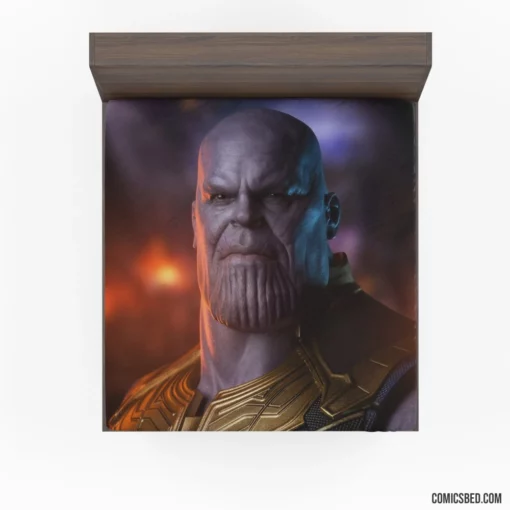 Thanos Figurine Marvel Titan Comic Fitted Sheet 1