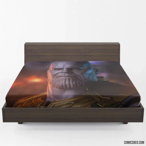 Thanos Figurine Marvel Titan Comic Fitted Sheet