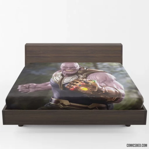 Thanos Infinity Gauntlet Marvel Conqueror Comic Fitted Sheet