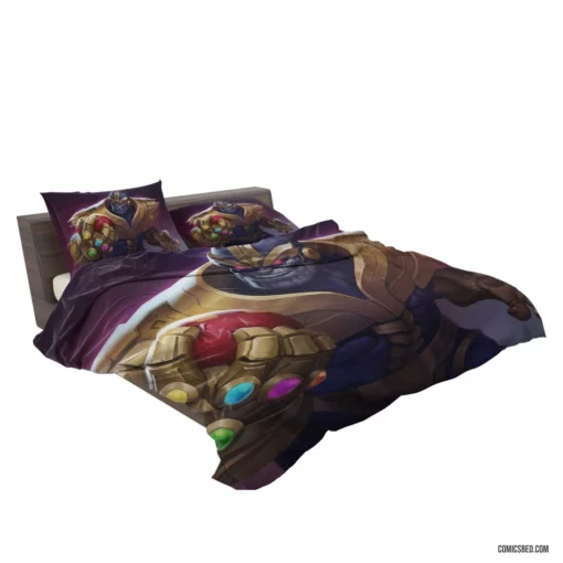 Thanos Infinity Gauntlet Marvel Power Comic Bedding Set 2