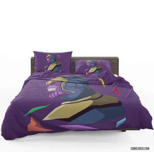 Thanos Infinity War Conqueror Comic Bedding Set