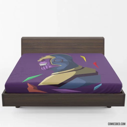 Thanos Infinity War Conqueror Comic Fitted Sheet