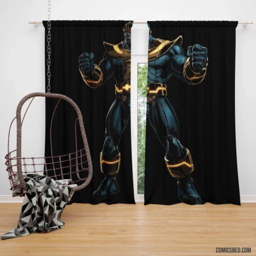 Thanos Mad Titan Comic Curtain