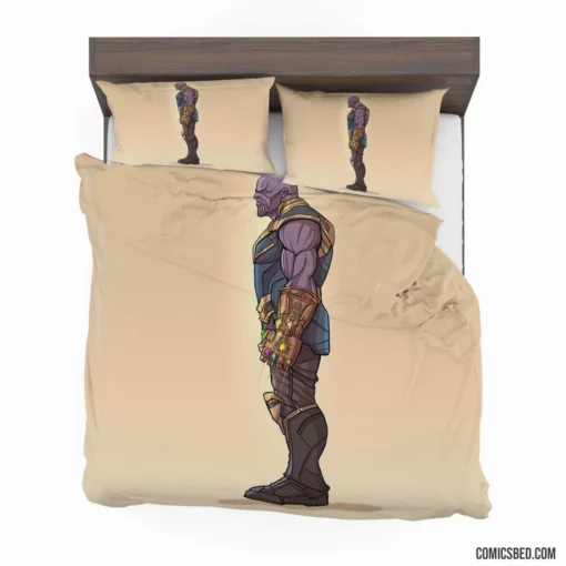 Thanos Marvel Eternal Conquest Comic Bedding Set 1