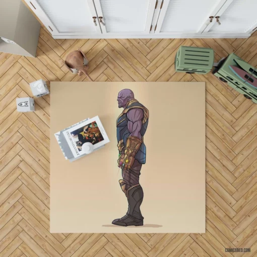 Thanos Marvel Eternal Conquest Comic Rug