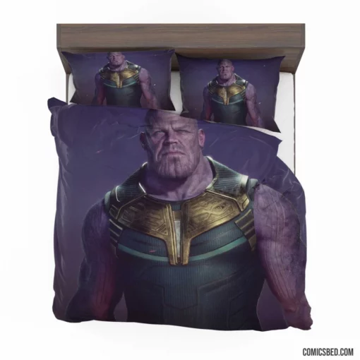 Thanos Marvel Infinite Power Revealed Comic Bedding Set 1