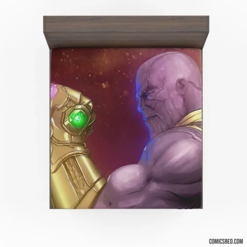 Thanos Marvel Infinity Gauntlet Chronicles Comic Fitted Sheet 1