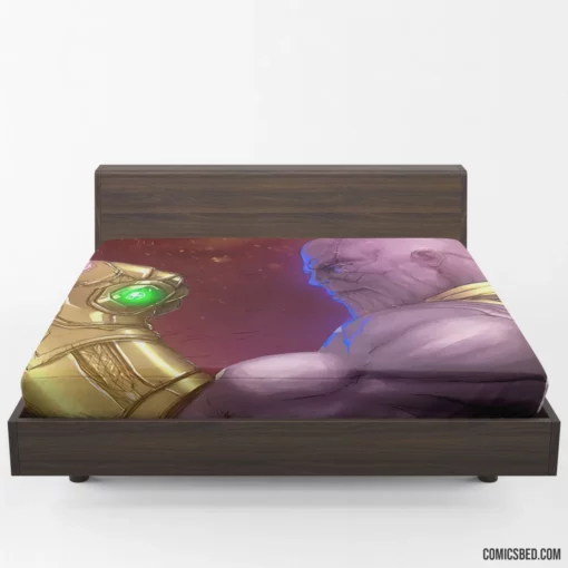 Thanos Marvel Infinity Gauntlet Chronicles Comic Fitted Sheet