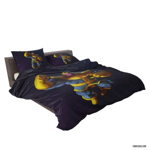 Thanos Marvel Relentless Pursuer Comic Bedding Set 2