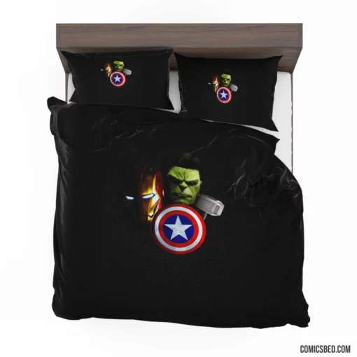 The Avengers Earth Mightiest Heroes Comic Bedding Set 1