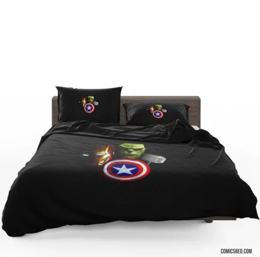 The Avengers Earth Mightiest Heroes Comic Bedding Set