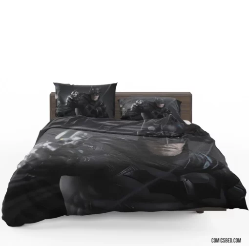 The Bat Strikes Gotham Savior Comic Bedding Set