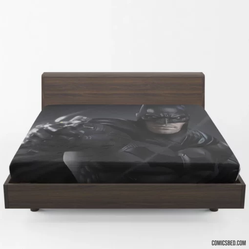 The Bat Strikes Gotham Savior Comic Fitted Sheet