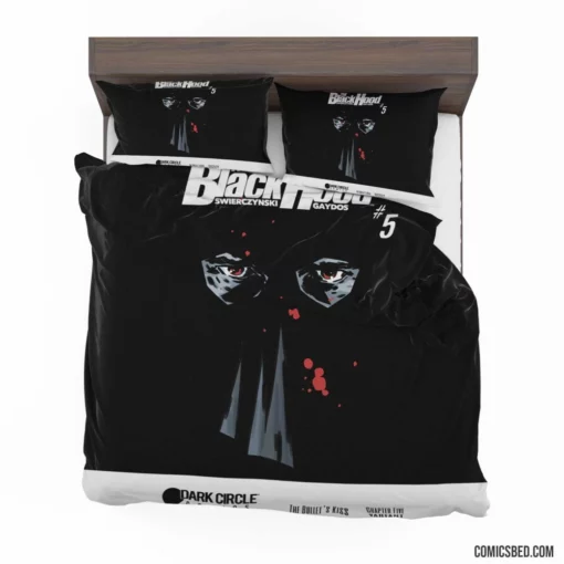 The Black Hood Vigilante Avenger Comic Bedding Set 1