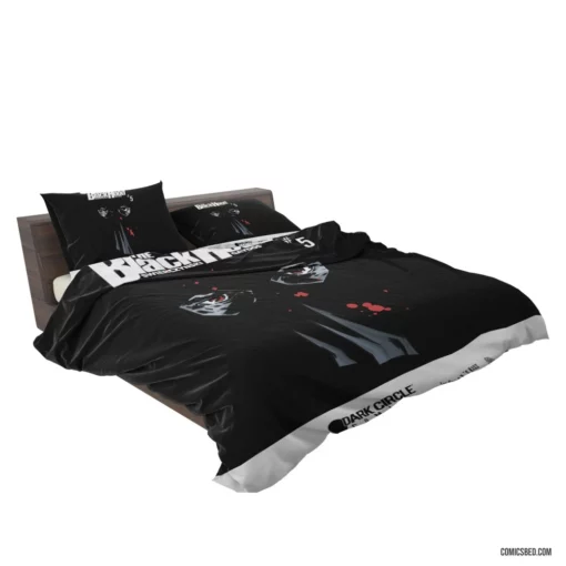 The Black Hood Vigilante Avenger Comic Bedding Set 2