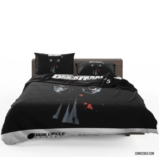 The Black Hood Vigilante Avenger Comic Bedding Set