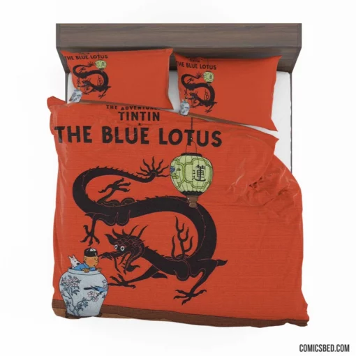 The Blue Lotus Mystical Chronicles Comic Bedding Set 1