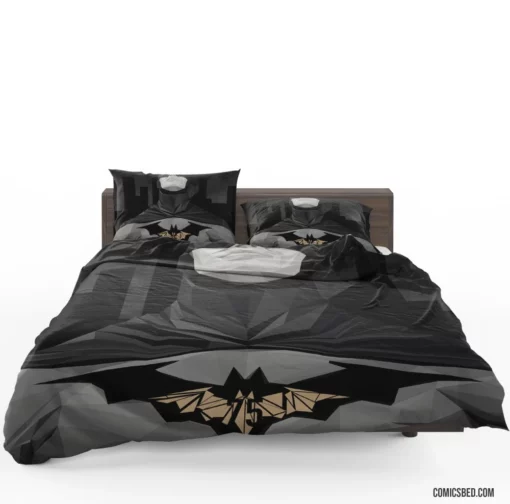 The Caped Crusader Batman Adventures Comic Bedding Set