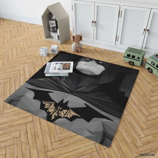 The Caped Crusader Batman Adventures Comic Rug 1