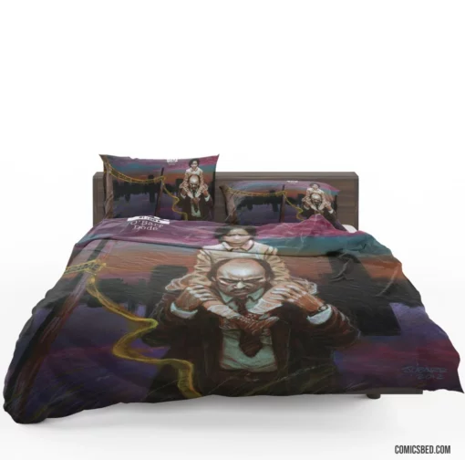 The Crow Dark Avenger Chronicle Comic Bedding Set