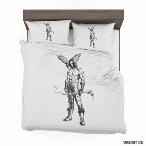 The Crow Gothic Avenger Saga Comic Bedding Set 1