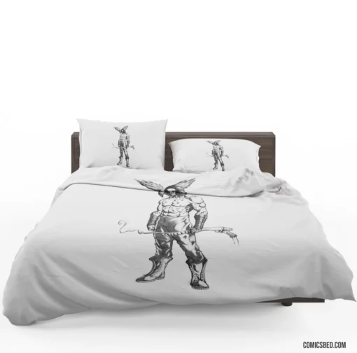 The Crow Gothic Avenger Saga Comic Bedding Set