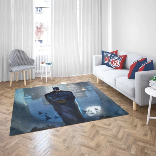 The Dark Knight Returns Batman Reimagined Comic Rug 2