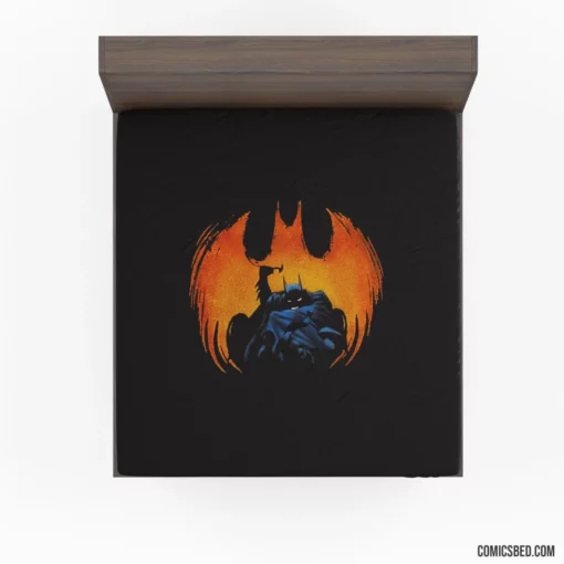 The Dark Knight Returns Batman Saga Comic Fitted Sheet 1