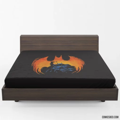 The Dark Knight Returns Batman Saga Comic Fitted Sheet