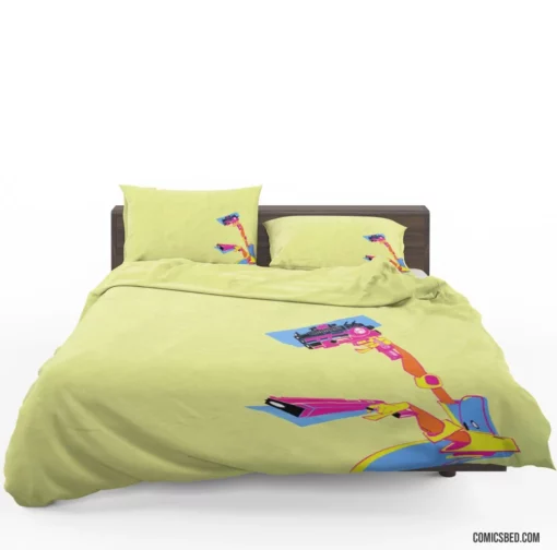 The Disposable Assassin Scud Comic Bedding Set