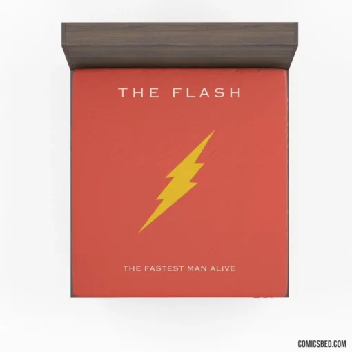 The Flash Speedster Heroic Tale Comic Fitted Sheet 1