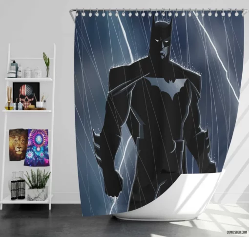 The Ghostly Thief Phantasm Secrets Comic Shower Curtain