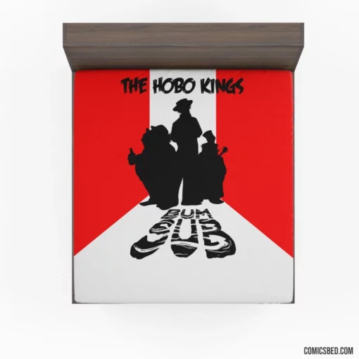 The Hobo Kings Urban Adventures Comic Fitted Sheet 1