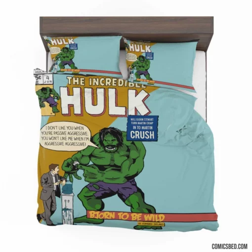 The Incredible Hulk Heroic Legacy Comic Bedding Set 1