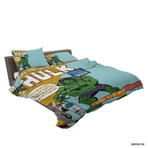 The Incredible Hulk Heroic Legacy Comic Bedding Set 2