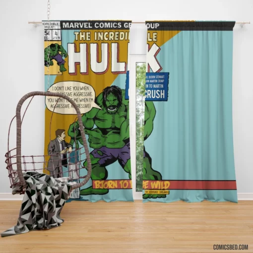 The Incredible Hulk Heroic Legacy Comic Curtain