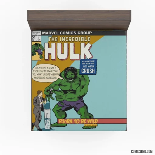 The Incredible Hulk Heroic Legacy Comic Fitted Sheet 1