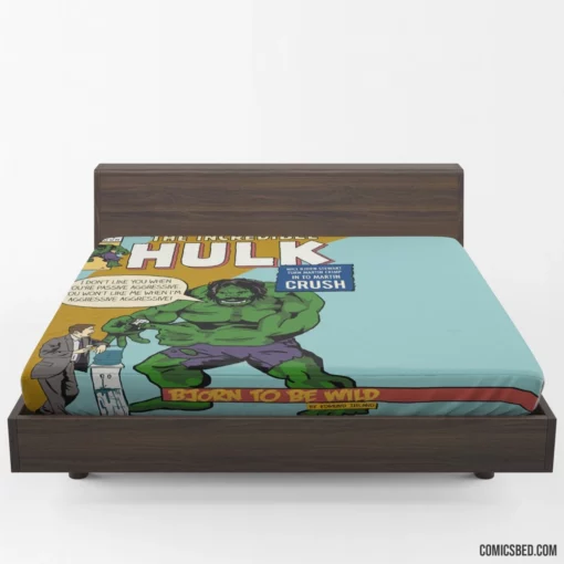 The Incredible Hulk Heroic Legacy Comic Fitted Sheet