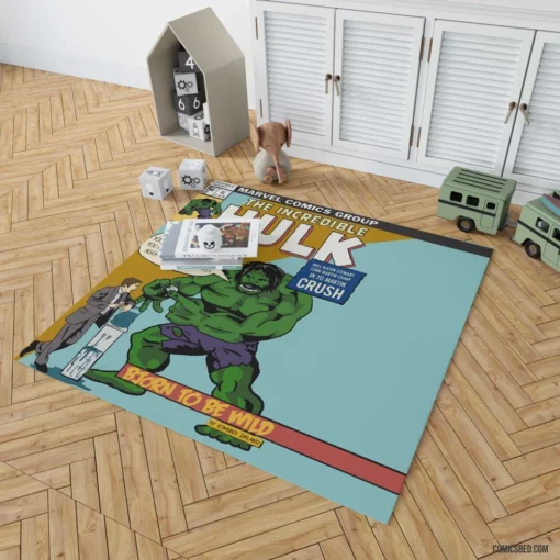 The Incredible Hulk Heroic Legacy Comic Rug 1