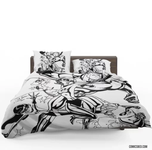 The Incredibles Superhero Family Comic Bedding Set