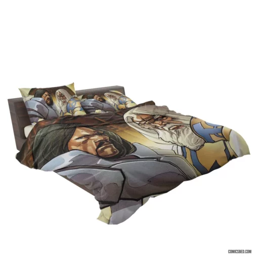 The Mighty Thor Godly Adventures Comic Bedding Set 2