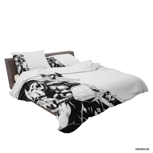 The Mighty Thor Thunder God Feats Comic Bedding Set 2