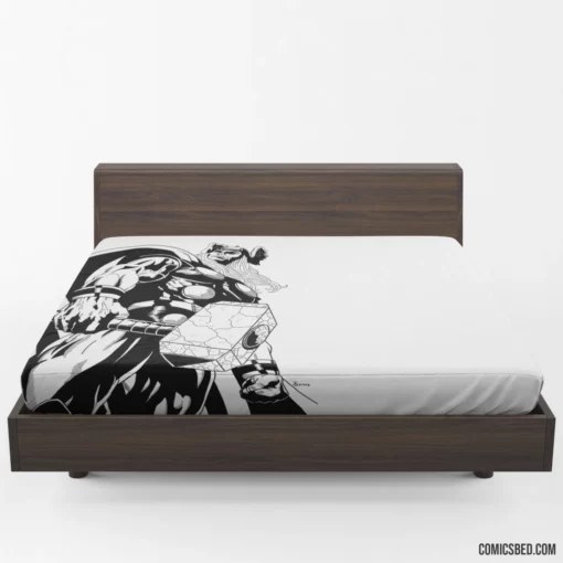 The Mighty Thor Thunder God Feats Comic Fitted Sheet