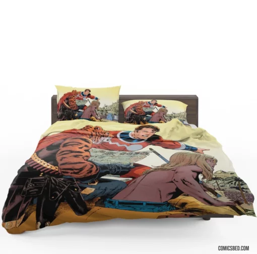 The Multiversity Guidebook Comic Bedding Set