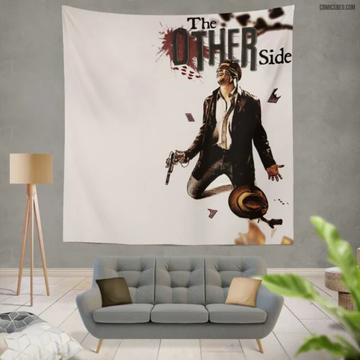 The Other Side Comic Tales Wall Tapestry